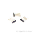 Conector de cabezal de clavija de 2,0 mm de una sola fila SMT